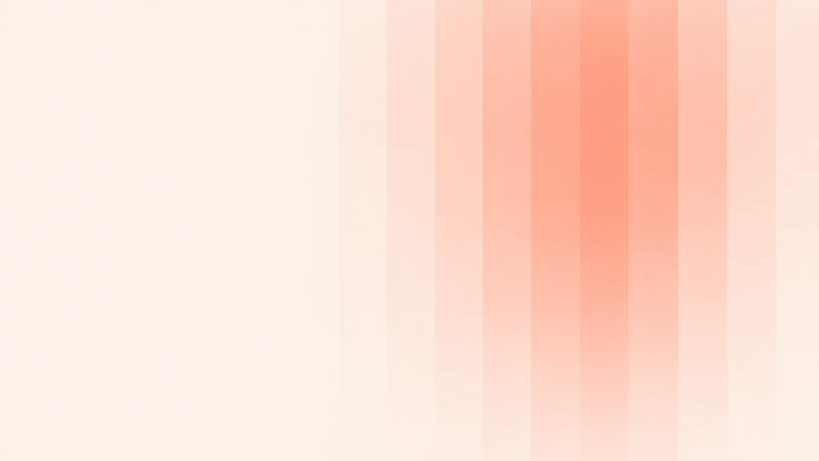 Soft cream and coral stripes behind the CanDev homepage hero